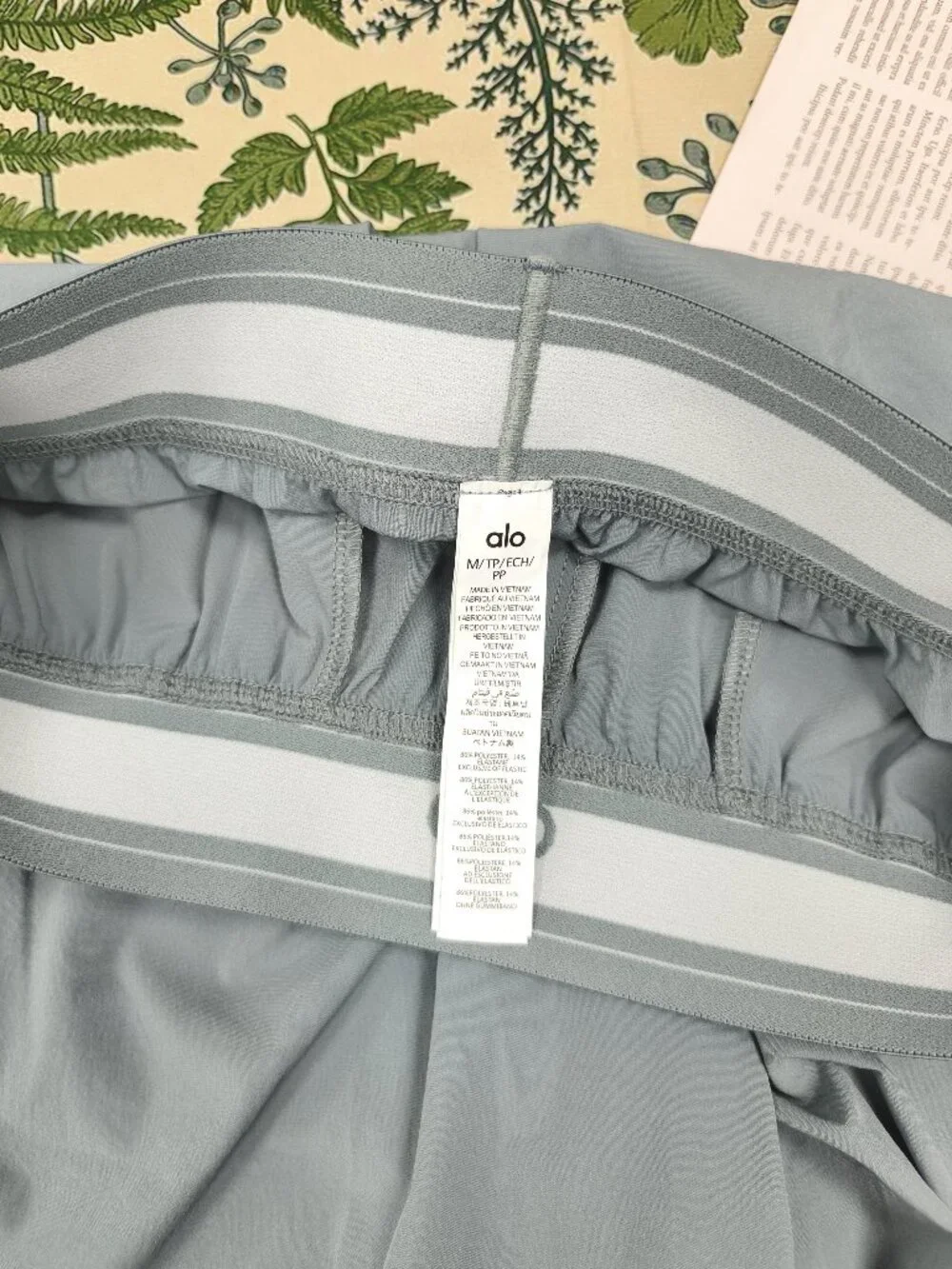 Regular Alo Yoga Steel Grey Pants NWT Cool Elevated Everyday Essential🤍💙💜
